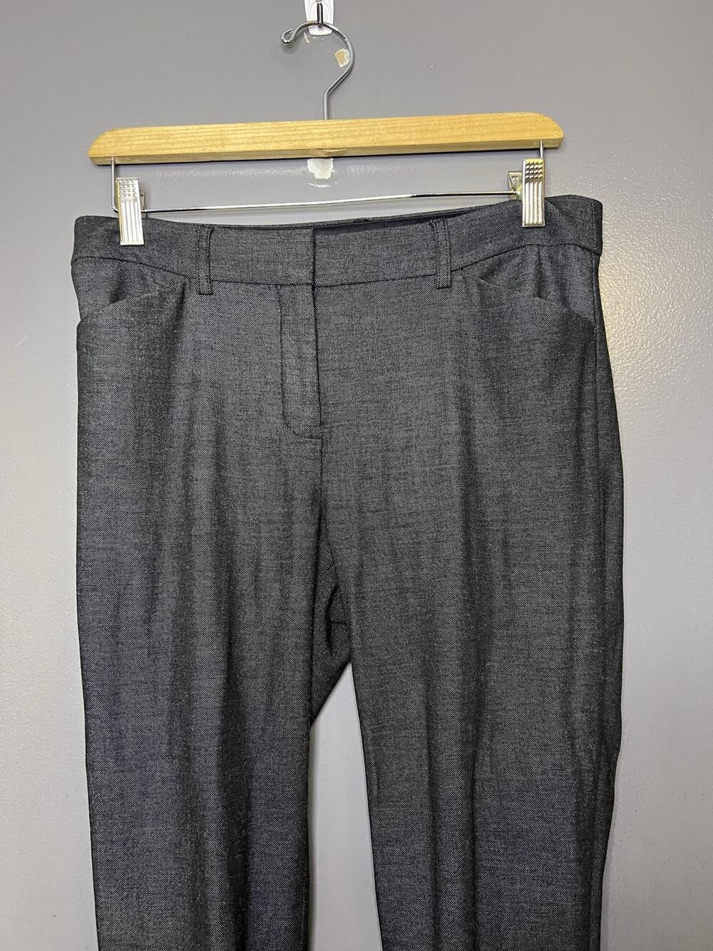 Express Pants Womens 6R Gray Skinny Mid Rise Stretch Dress Work Office Career